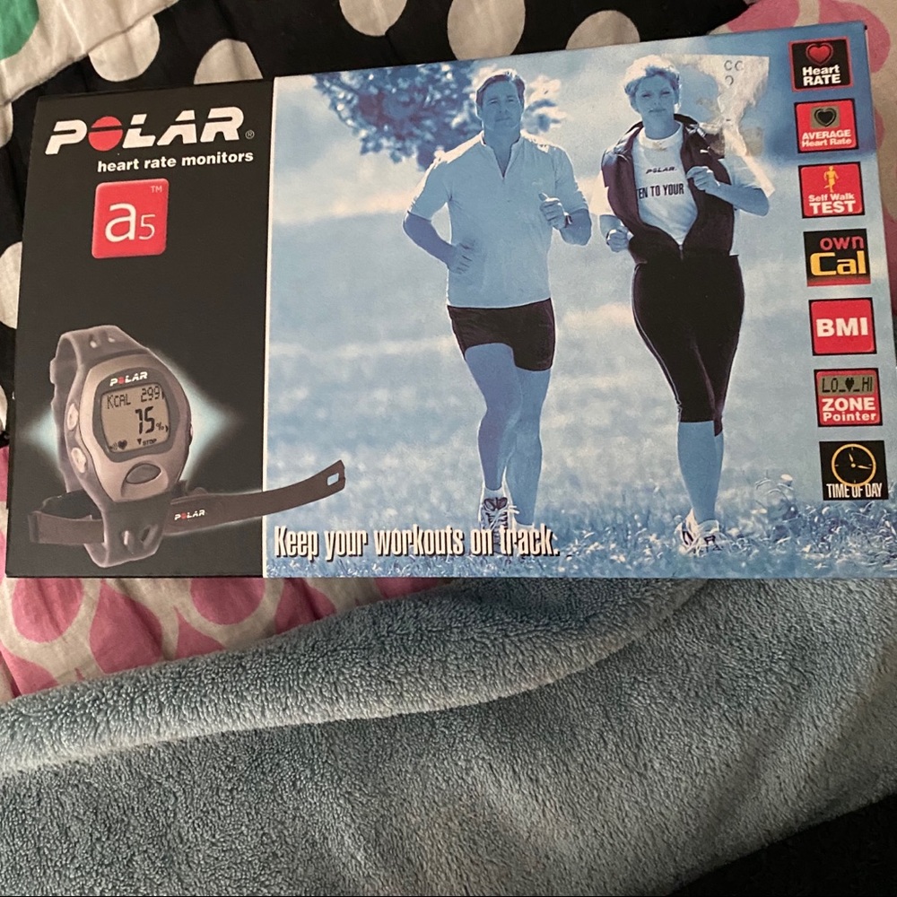 Polar heart rate monitor
